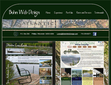 Tablet Screenshot of bohnwebdesign.com